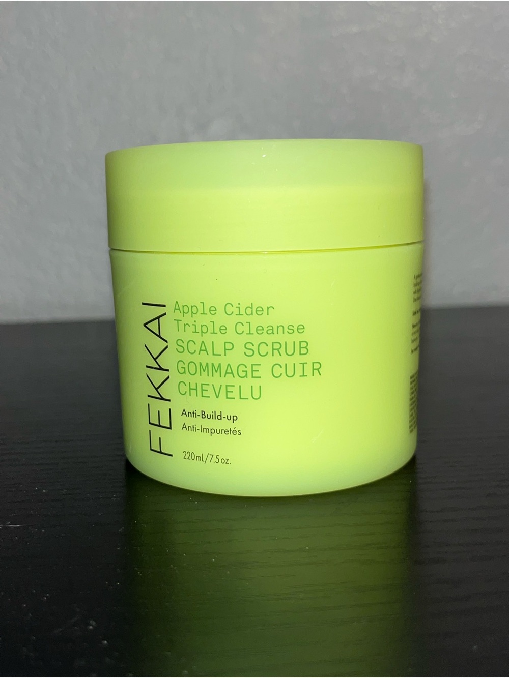 FEKKAI Apple Cider Triple Cleanse Scalp Scrub - Neon Yellow